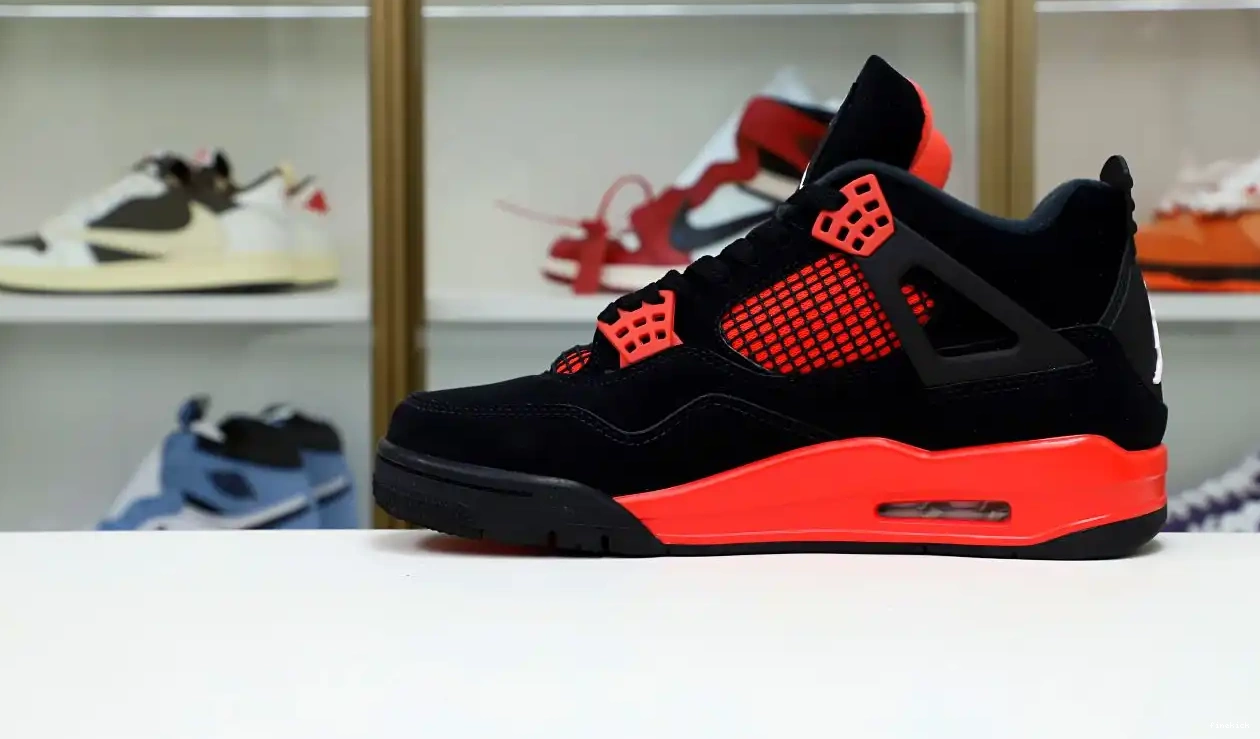 4 THUNDER' RETRO 'RED JORDAN AIR 0324
